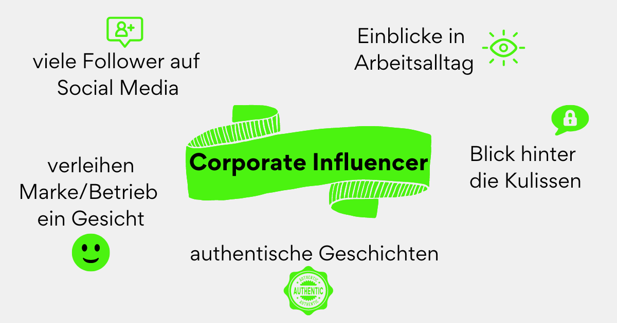 Corporate Influencer Vorteile Unternehmen